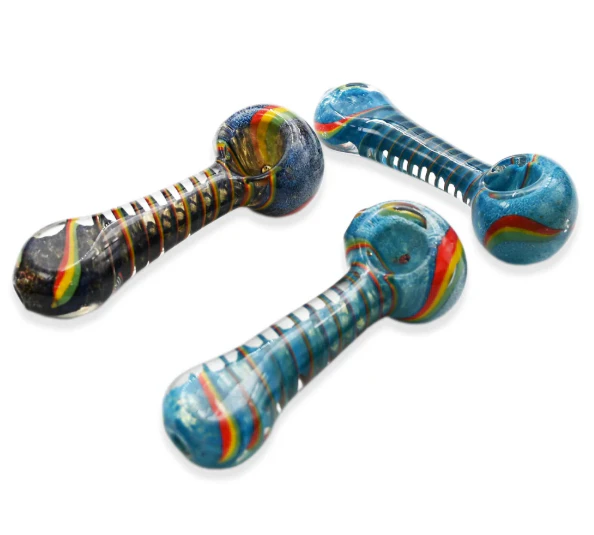 HIGH MOUNTAIN IMPORTS - 4.5" Dark Snipper Rasta Roll Hand Pipe Main Image