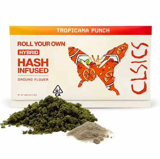 CLSICS - Clsics Hash Infused Roll Your Own 14g Tropicana Punch Main Image