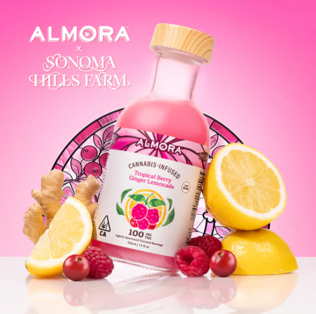 Almora - Pink Jesus Lemonade (Live Resin Infused) - 100mg - Almora Main Image