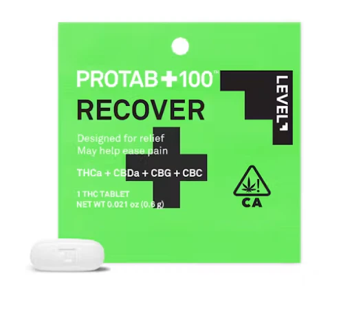LEVEL - Level Single 100mg ProTab+ Recover Main Image
