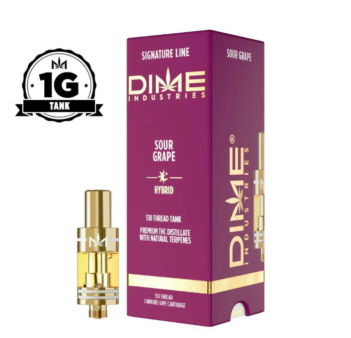 Dime Industries - Sour Grape - 1g Cartridge Signature Line (Dime) Main Image