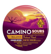 Camino - Sours - Orchard Peach 1:1 - Gummies - 10pk - 100mg