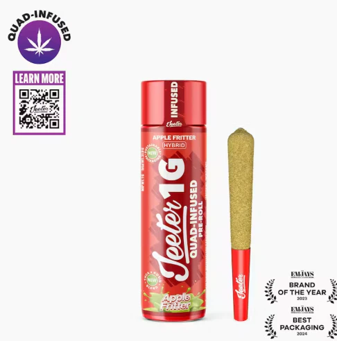 Jeeter - Apple Fritter - 1g Infused Pre-roll (Jeeter) Main Image