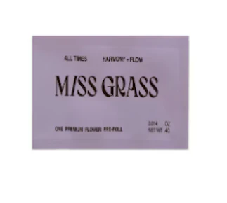 Miss Grass | Preroll | Sparks | All Times | White Cookies | 0.4g