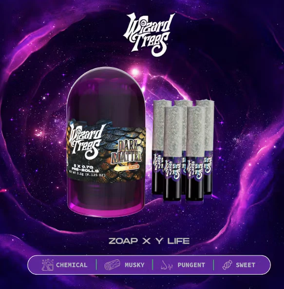 Wizard Trees - Wizard Trees | Dark Matter | Pre-Roll | 0.7g each | 5pk Main Image