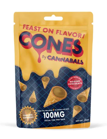 Cannabals - Cannabals - Cones - Cookies And Cream - 100mg Main Image