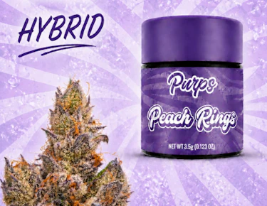 Purps | Flower | Peach Rings | 3.5g