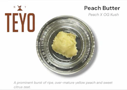 TEYO | Peach Butter Rosin | .25G