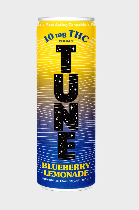 Tune - Tune | Edibles | Drink | Blueberry Lemonade | 12oz Seltzer | 10mg THC Main Image