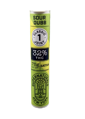 Super Naturals - Super Naturals | Sour Dubbs | Sativa 0.75G Pre roll Main Image