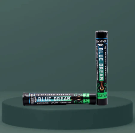Goodlyfe - Blue Dream 1g Infused Preroll - Sativa | Goodlyfe Main Image