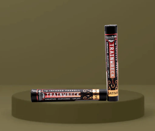 Goodlyfe - Trainwreck 1g Infused Preroll - Sativa | Goodlyfe Main Image