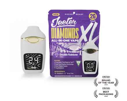 Jeeter - Jeeter | Double Rainbow | 2G Liquid Diamonds | XL All-in-one Vape Main Image