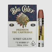 Big Chief 1G Cart- Sunset Gelato