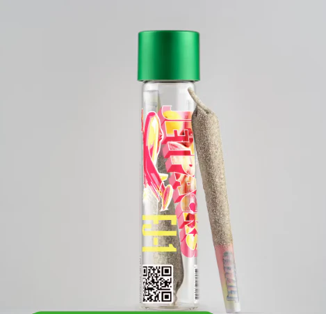 Jet packs - Jetpacks | Lemon Cherry Gelato FJ-1 | Hybrid Kief covered Infused Preroll 1g Main Image