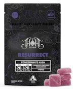Heavy Hitters - Pomegranate Kush Resurrect Recovery - Gummies - 10pk - 100mg THC/100mg CBG