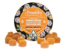 Smokiez - Live Resin - Sour Passion Fruit - Gummies - 20pk - 100mg