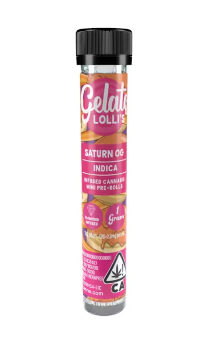 Gelato - Gelato - Lolli - Saturn OG - Infused Preroll - 1.2g Main Image