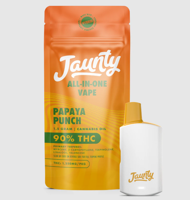 Jaunty - Papaya Punch - 1.5G AIO Vape Main Image