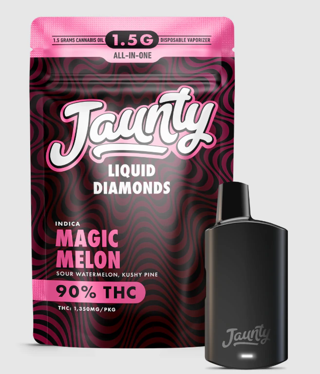 Jaunty - Magic Melon - 1.5G Liquid Diamond AIO Vape Main Image