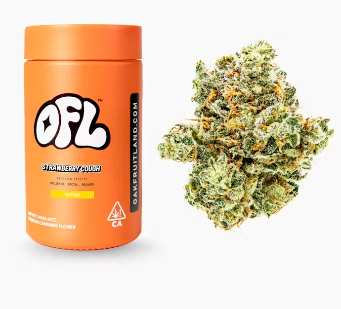 Oakfruitland (OFL) - OAKFRUITLAND14g Jar Bigs Strawberry Cough (S) Main Image