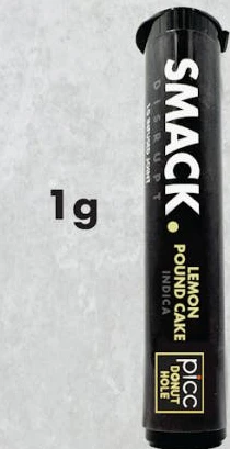 Picc - Picc - Smack. - Lemon Pound Cake - 1g Infused Preroll Main Image