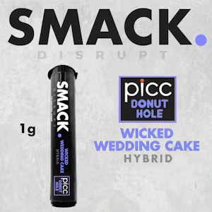 Picc - Picc - Smack. - Wicked Wedding Cake - 1g Infused Preroll Main Image