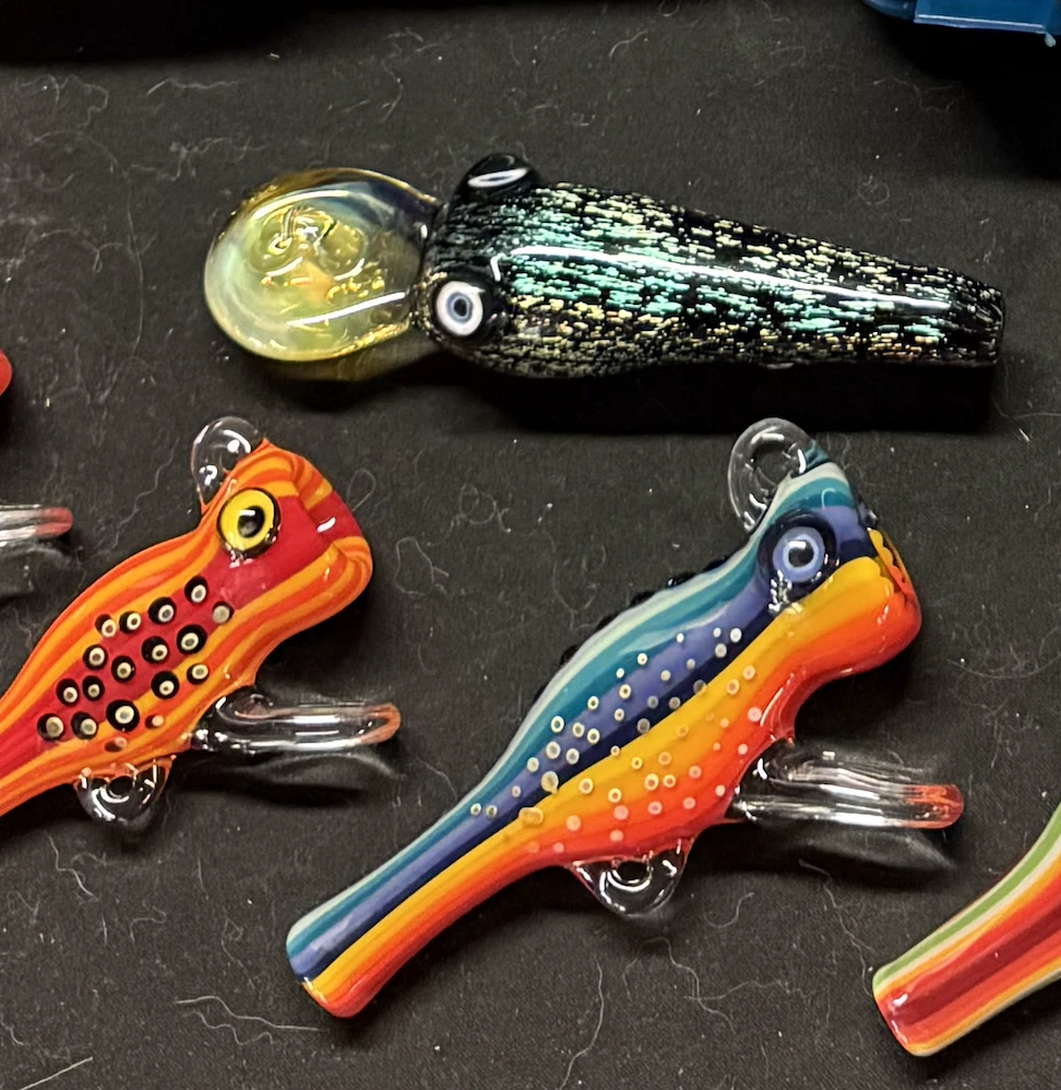 Matty White Glass - Lure Pipe - Matty White Main Image