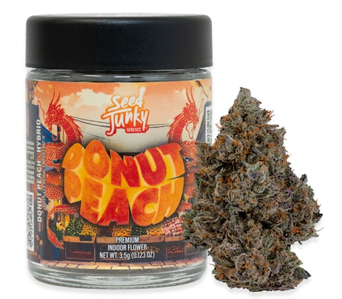 Seed Junky - Seed Junky - Donut Peach - Flower - 3.5G Main Image