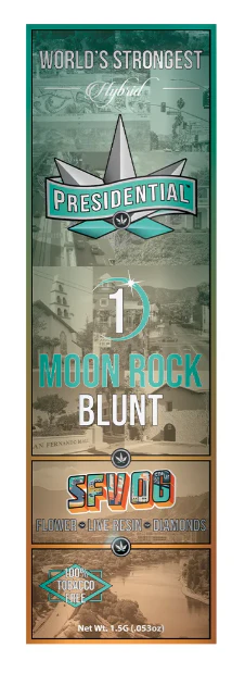 Presidential - Presidential - Moon Rock - SFV OG - Infused Blunt - 1.5g Main Image