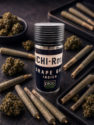 Picc - Picc - Ichi-Roll - Grape Gas - 4-Pack Prerolls Main Image