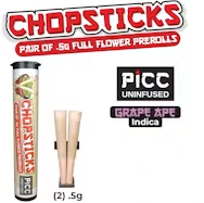 Picc - Picc - Chopsticks - Grape Ape - 2-Pack Prerolls Main Image