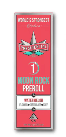 Presidential - Presidential  - Moon Rock - Watermelon - Infused Preroll - 1.0g Main Image