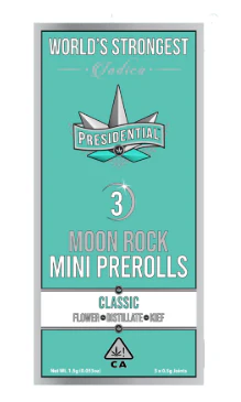 Presidential - Presidential - Moon Rock - Classic - Infused Preroll -  3pk - 1.5g Main Image