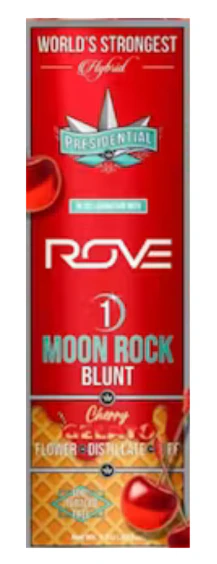 Presidential - Presidential x Rove - Moon Rock - Cherry Gelato - Infused Blunt - 1.5g Main Image