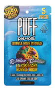 Puff - Bubble Hash - Rainbow Cookies x LA Kush - Infused Preroll - 5pck - 2.5G