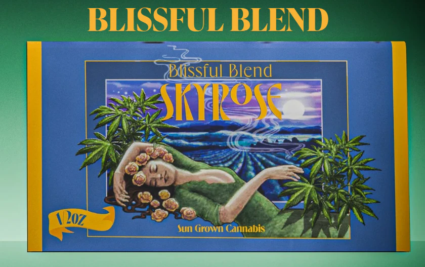 Skyrose - Blissful Blend Smalls - 14G Kief Infused Flower Main Image
