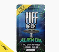 PUFF 5PK Alien OG Preroll Pack