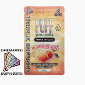 PUFF 5PK Bubba Peach Diamond Preroll Pack