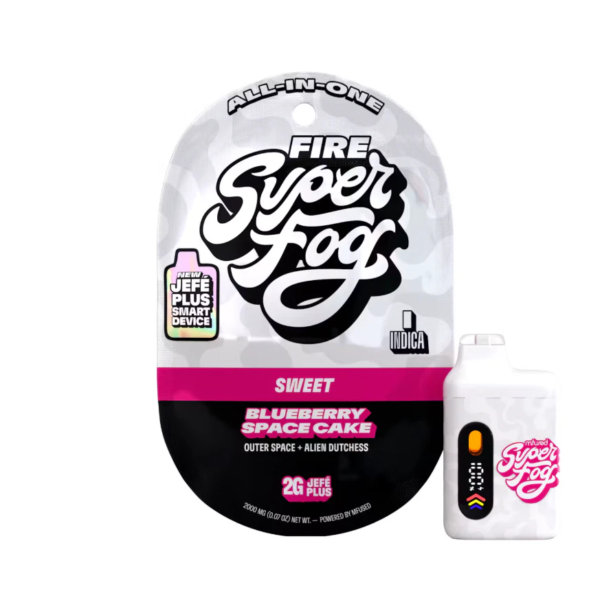 MFused - Mfused- Superfog- Blueberry Space Cake- 2g Disposable Vape Main Image