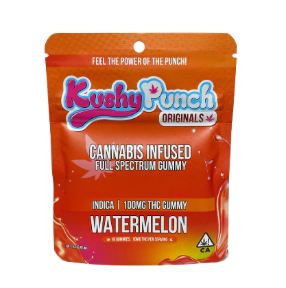 Kushy Punch - *Kushy Punch Originals 100mg Watermelon Gummies Main Image