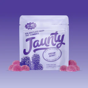 Jaunty | Edibles | Gummies | Hash Infused - DreamBerry | 100mg