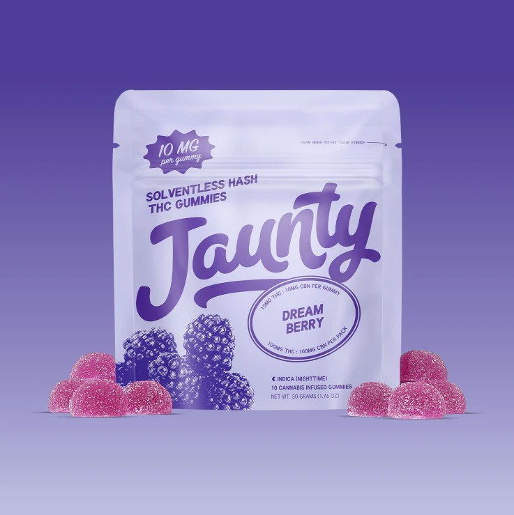 Jaunty - Jaunty | Edibles | Gummies | Hash Infused - DreamBerry | 100mg Main Image