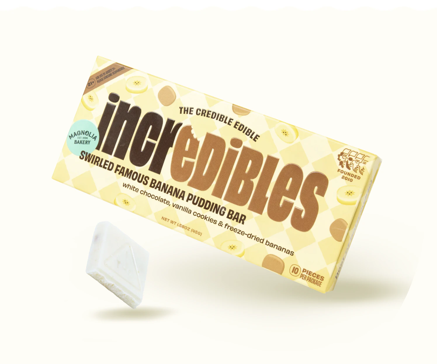 incredibles - Banana Pudding Chocolate Bar Main Image
