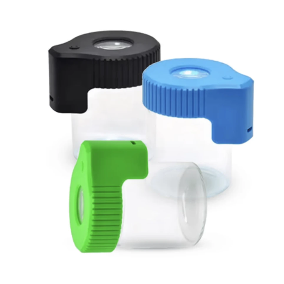 Diamond Leaf - Magnify Light-Up Jar Main Image