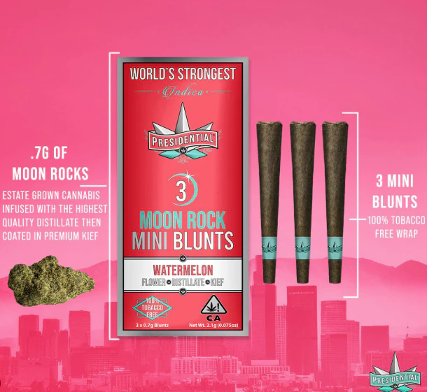Presidential - PRESIDENTIAL | WATERMELON - 3PK INFUSED | PREROLL | 2.1G Main Image