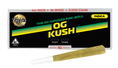 Fuzzies - Fuzzies - OG Kush - Classics - Infused Preroll - 1g Main Image