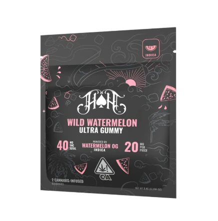 Heavy Hitters - Heavy Hitters 2pk Gummies 40mg Wild Watermelon* Main Image