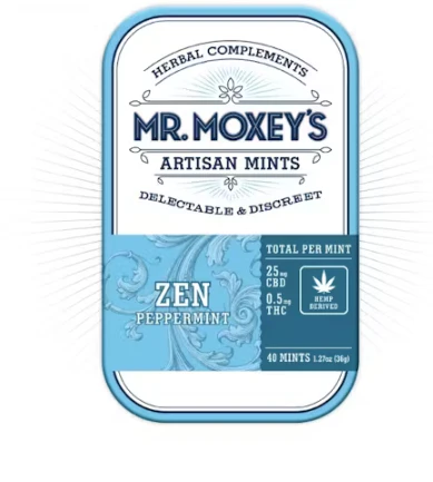 Mr. Moxey's - Mr. Moxey's | Mints | Zen | Peppermint | 50:1 | 20mg | 20 pk Main Image