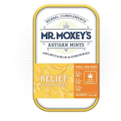 Mr. Moxey's | Mints | Relief | Lemon Ginger | 1:1:1 | 100mg | 20 pk